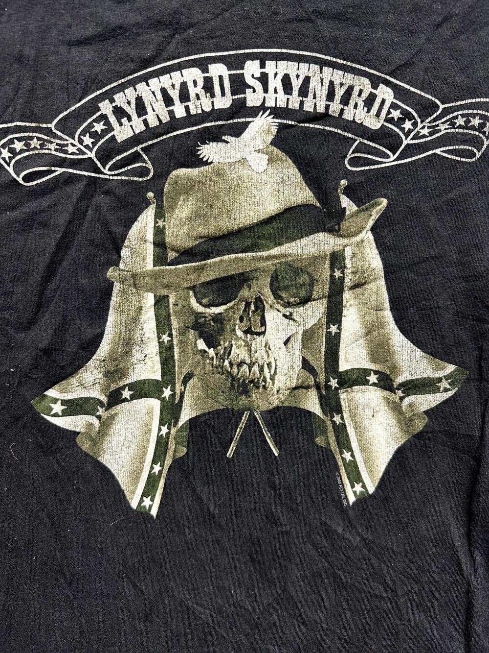 Winterland Lynyrd Skynyrd Graphic T Shirt Size 2XL Black Southern Rock Band